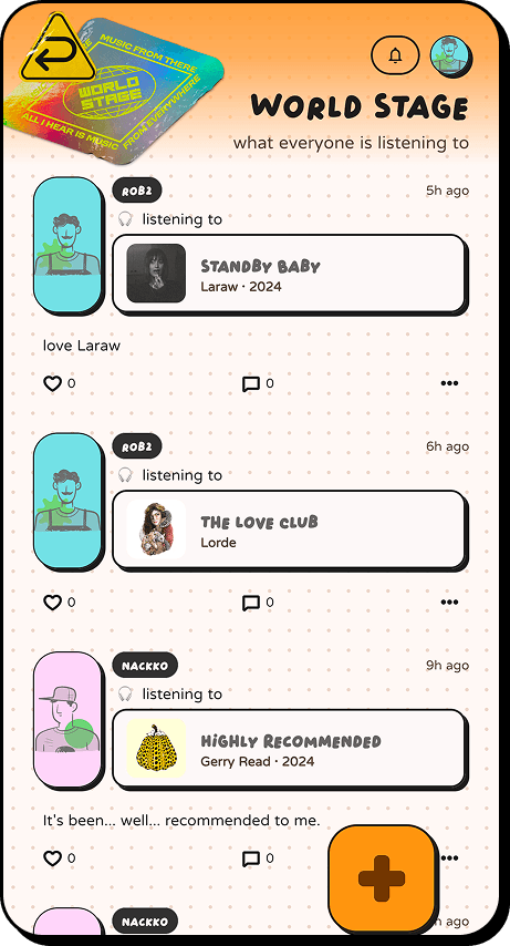 Tempo World Stage app preview